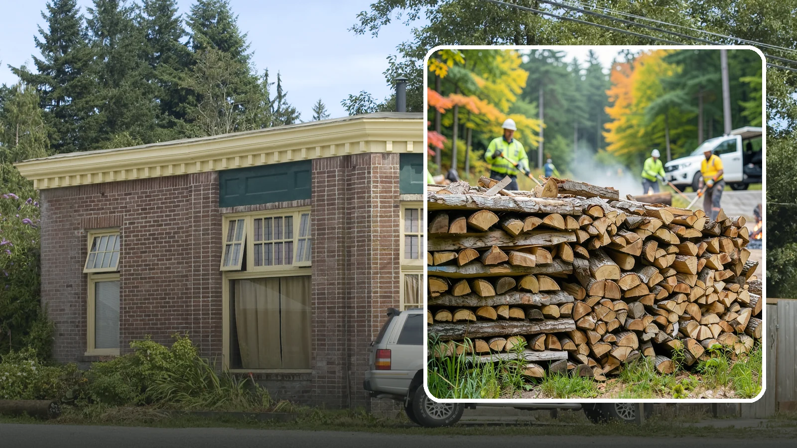 Campground Firewood in Hamilton, Skagit County, WA - We supply Pacific Northwest campgrounds with bundled and bulk firewood that keeps camp stores and sites stocked all season.