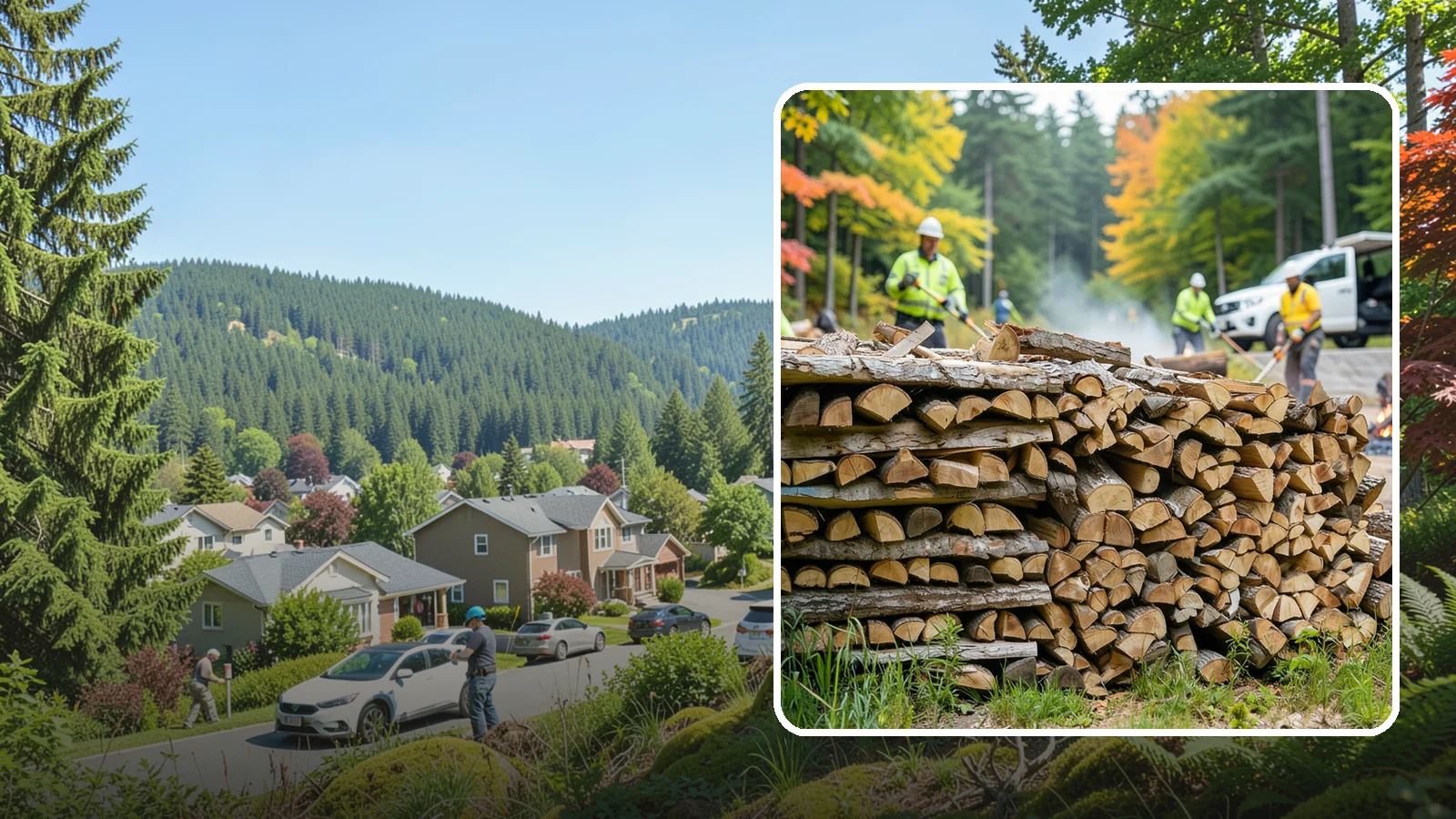 Campground Firewood in Index, Snohomish County, WA - We supply Pacific Northwest campgrounds with bundled and bulk firewood that keeps camp stores and sites stocked all season.