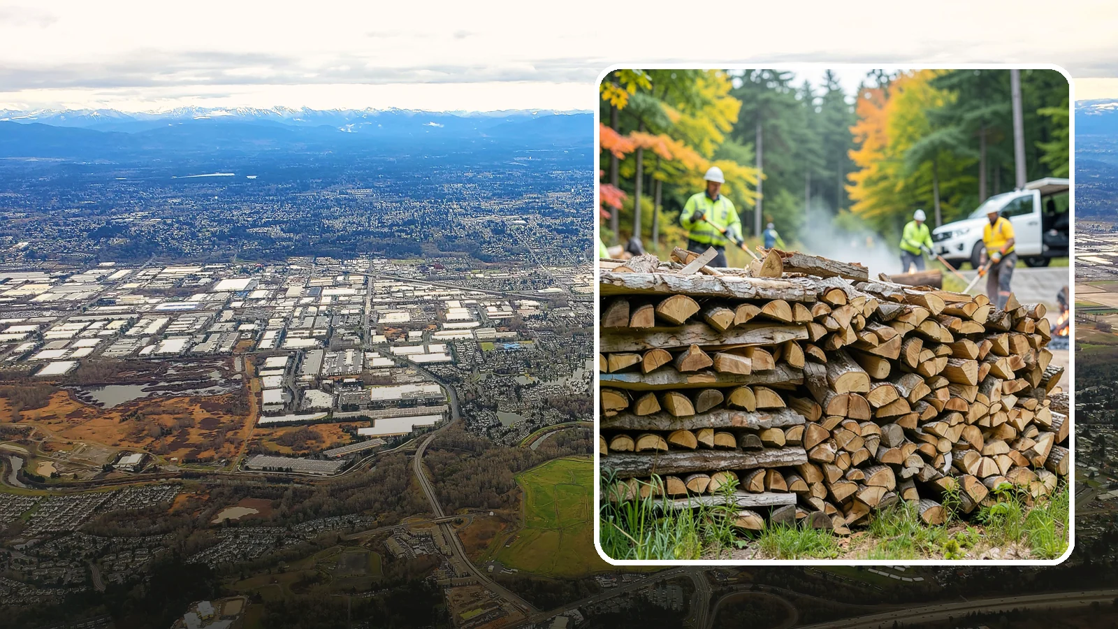 Campground Firewood in Kent, King County, WA - We supply Pacific Northwest campgrounds with bundled and bulk firewood that keeps camp stores and sites stocked all season.