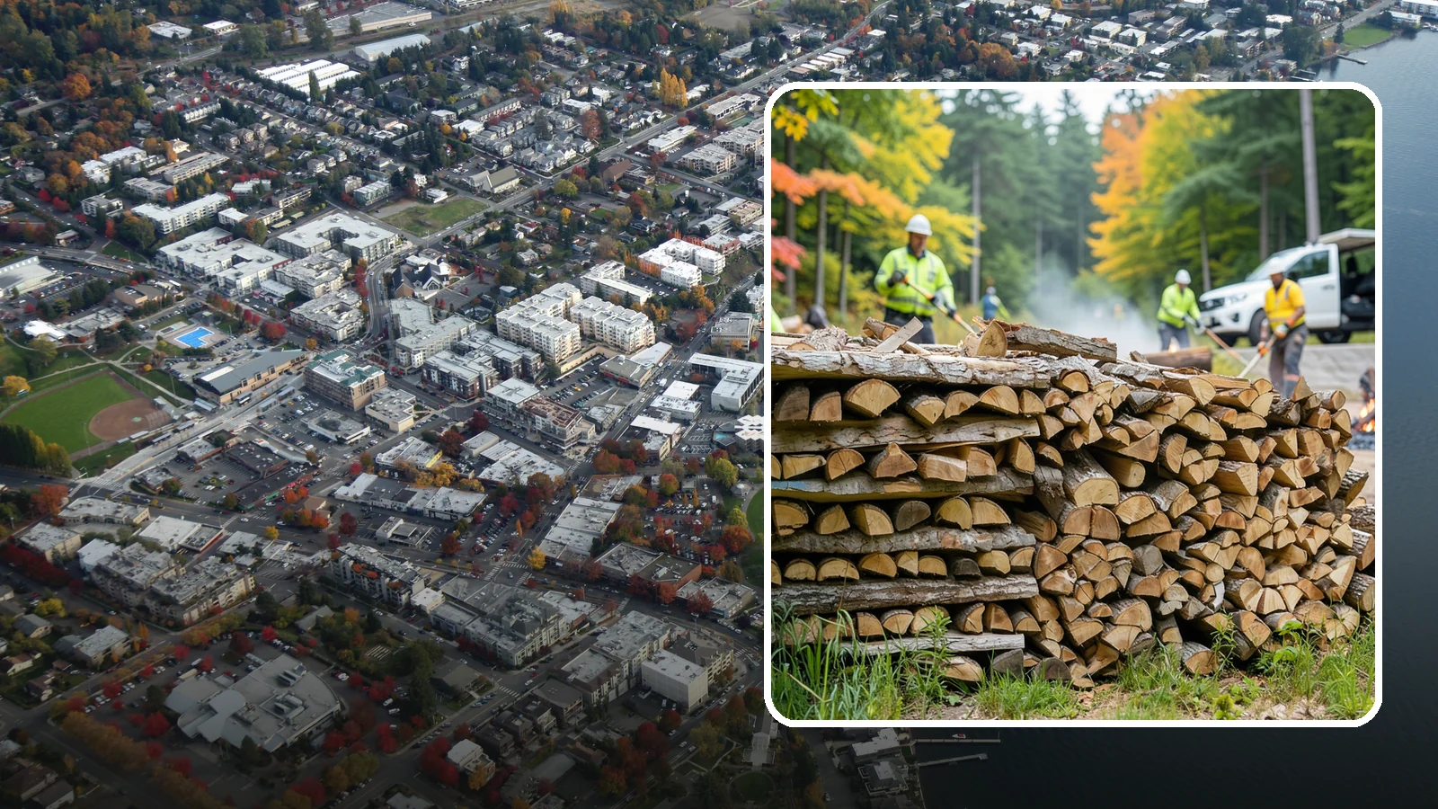 Campground Firewood in Kirkland, King County, WA - We supply Pacific Northwest campgrounds with bundled and bulk firewood that keeps camp stores and sites stocked all season.