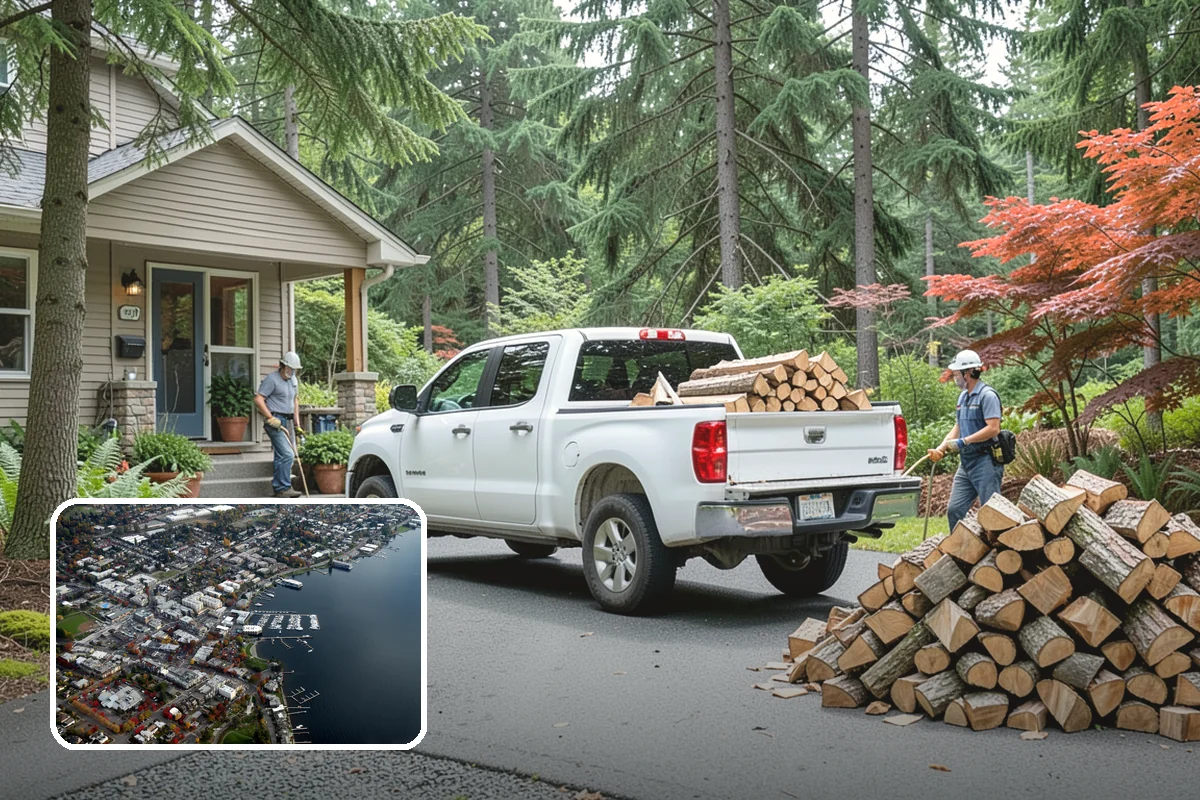 Campground Firewood in Kirkland, King County, WA - Bundles and bulk volumes to fit your operation