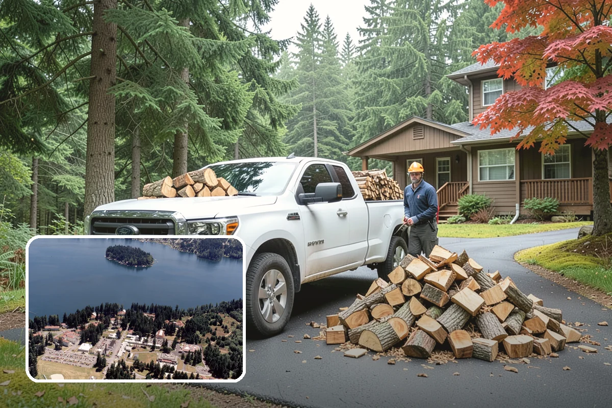 Campground Firewood in Lakewood, Pierce County, WA - Bundles and bulk volumes to fit your operation