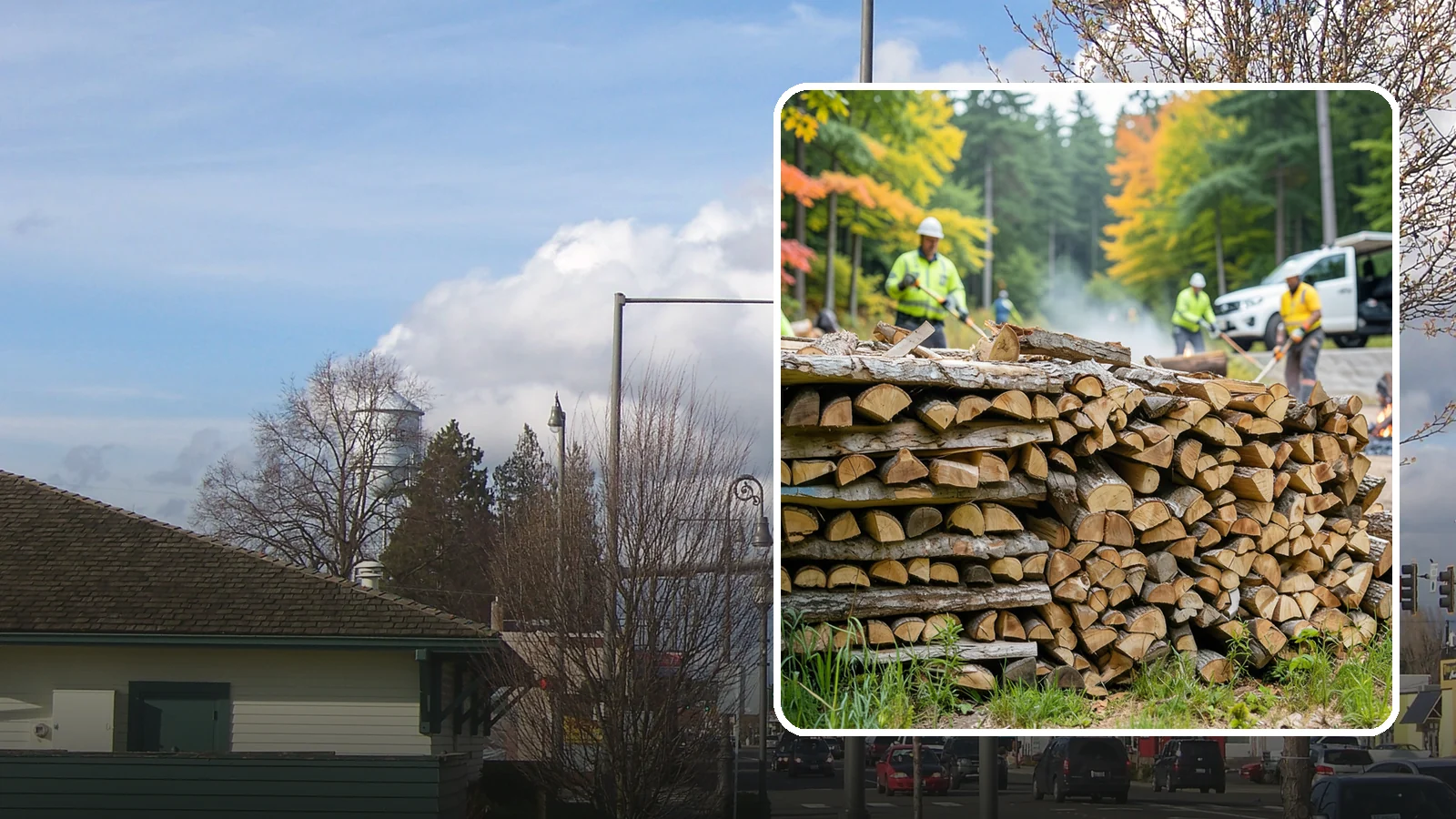 Campground Firewood in Marysville, Snohomish County, WA - We supply Pacific Northwest campgrounds with bundled and bulk firewood that keeps camp stores and sites stocked all season.