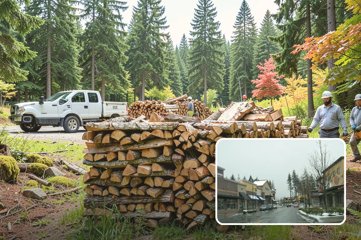 Campground Firewood in Mill Creek, Snohomish County, WA - Bundles and bulk volumes to fit your operation