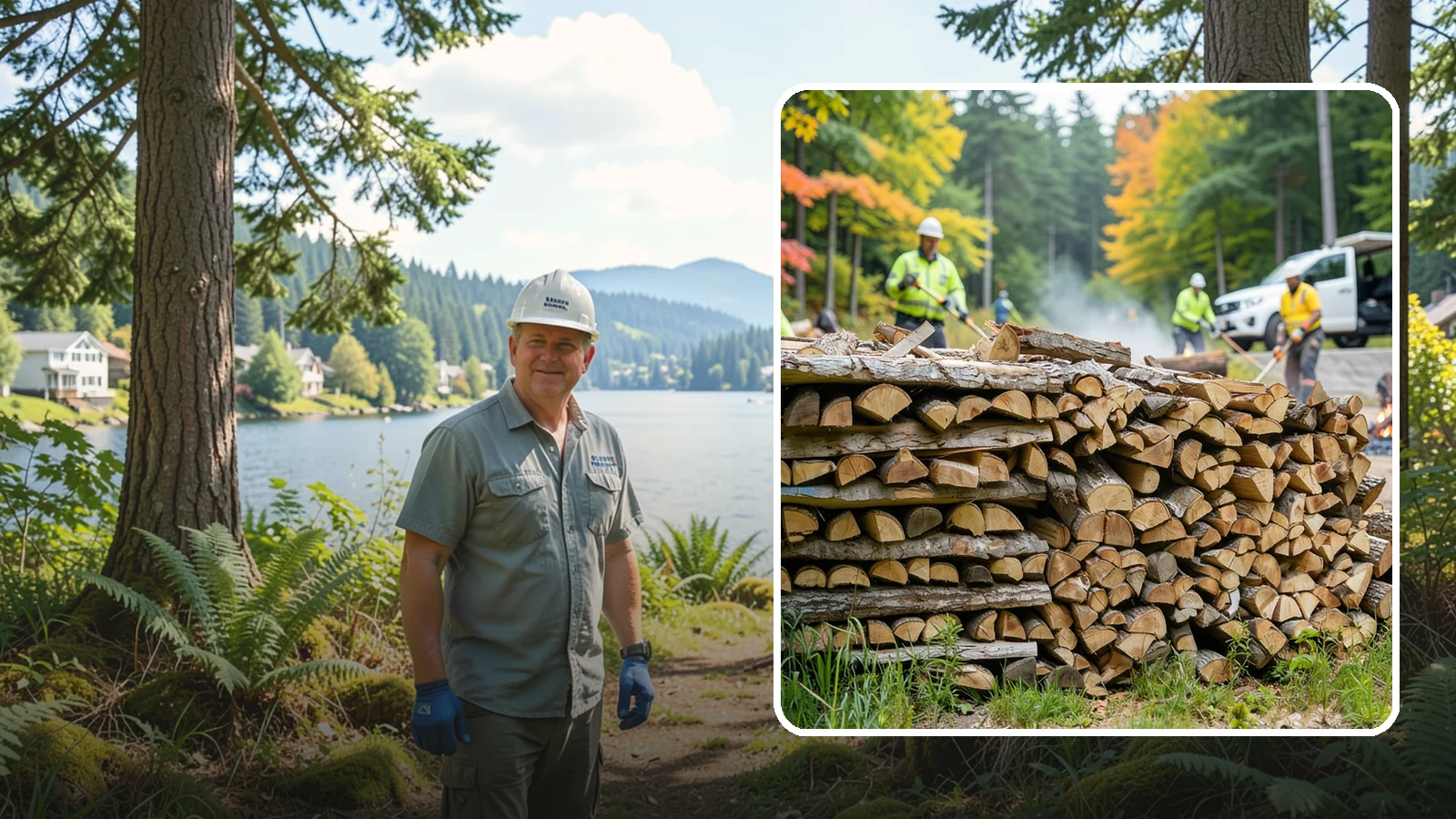 Campground Firewood in Milton, King County, WA - We supply Pacific Northwest campgrounds with bundled and bulk firewood that keeps camp stores and sites stocked all season.