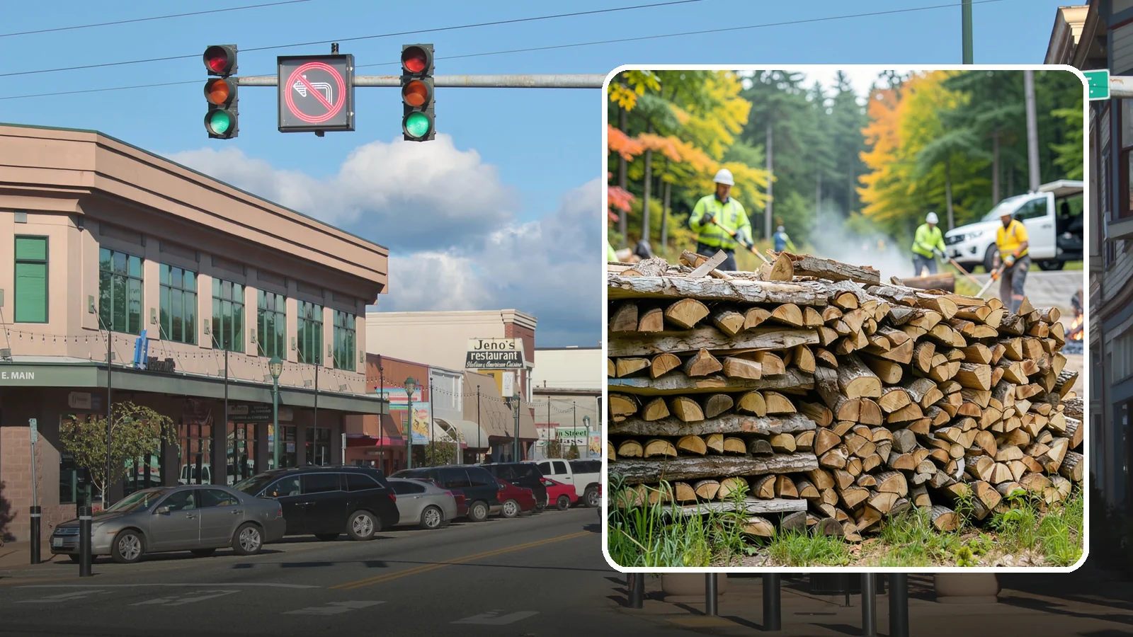 Campground Firewood in Monroe, Snohomish County, WA - We supply Pacific Northwest campgrounds with bundled and bulk firewood that keeps camp stores and sites stocked all season.