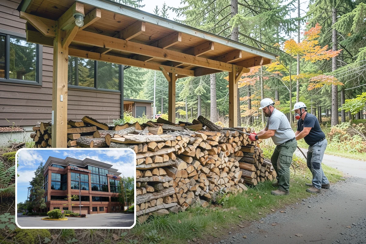 Campground Firewood in Mountlake Terrace, Snohomish County, WA - Bundles and bulk volumes to fit your operation