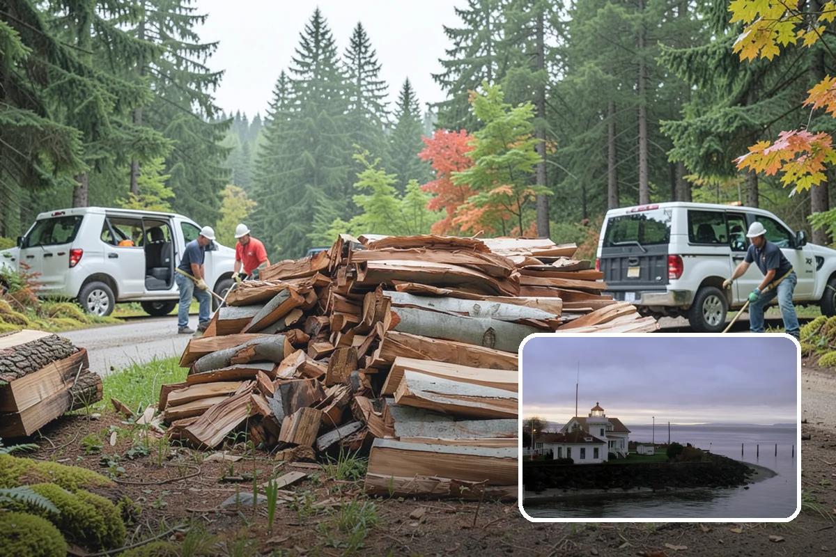 Campground Firewood in Mukilteo, Snohomish County, WA - Bundles and bulk volumes to fit your operation
