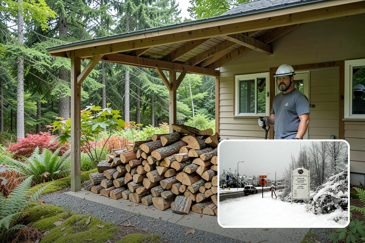 Campground Firewood in Newcastle, King County, WA - Bundles and bulk volumes to fit your operation
