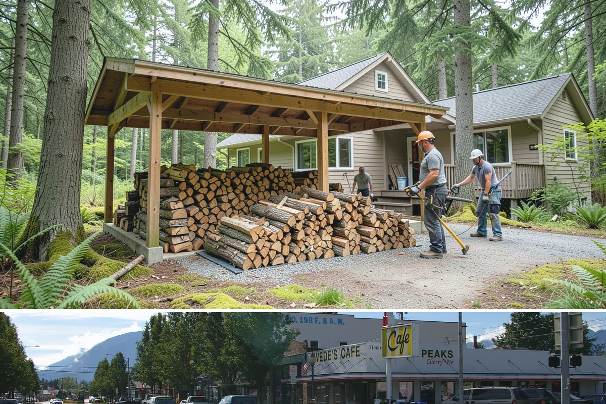 Campground Firewood in North Bend, King County, WA - Stock up heading into the spring and summer camping season when demand peaks.
