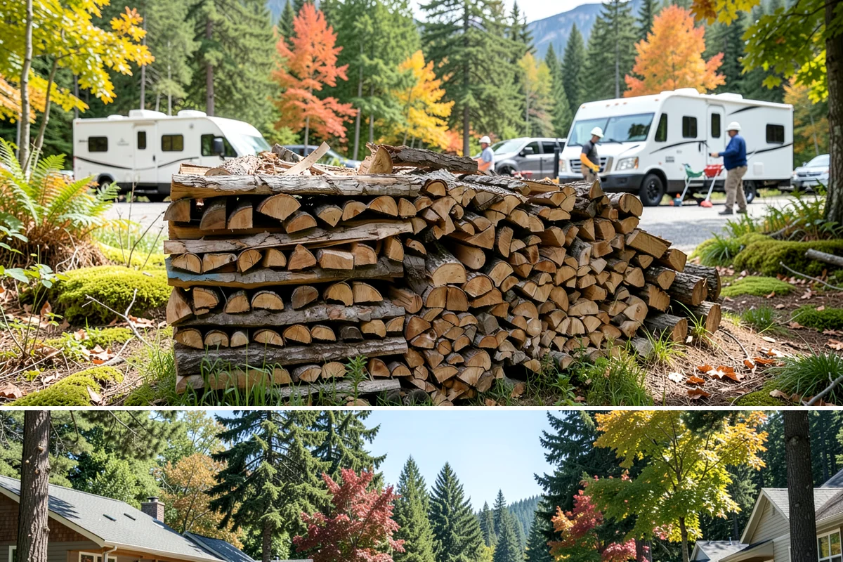 Campground Firewood in Orting, Pierce County, WA - Stock up heading into the spring and summer camping season when demand peaks.