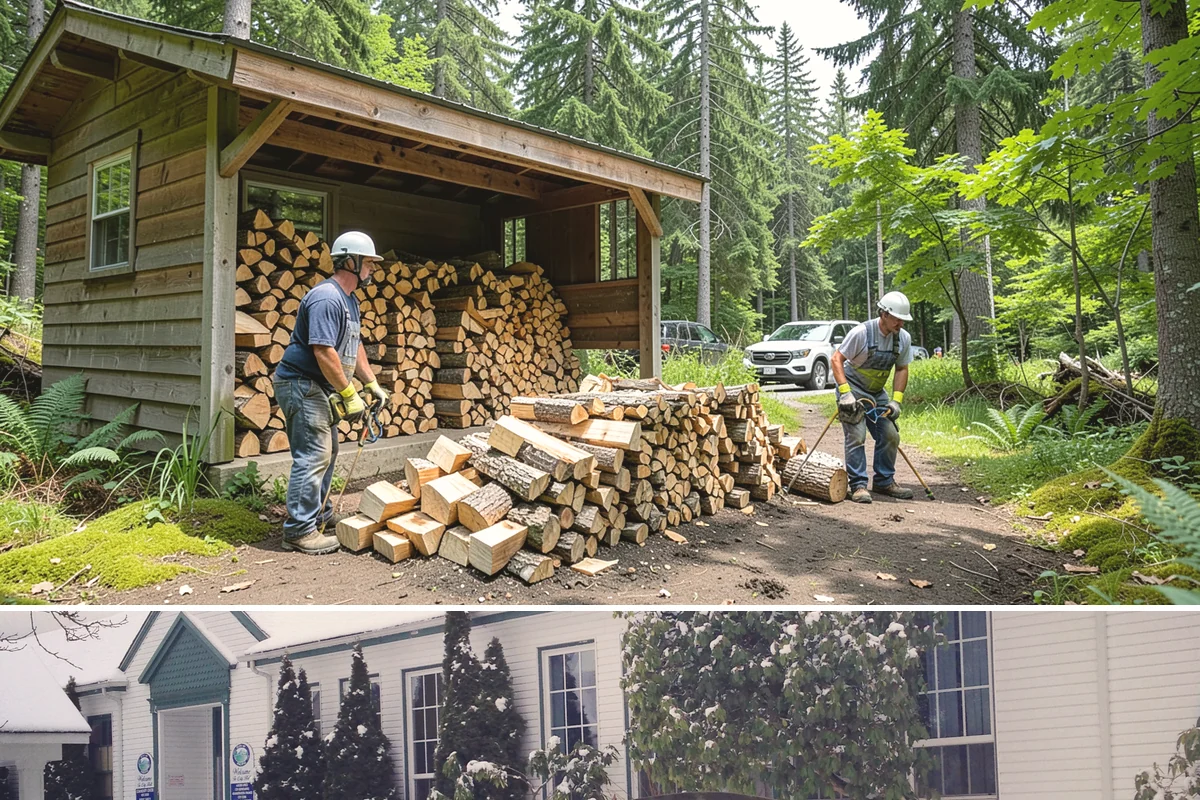 Campground Firewood in Pacific, King County, WA - Stock up heading into the spring and summer camping season when demand peaks.