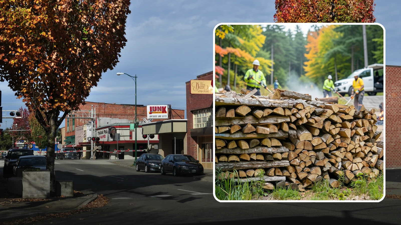 Campground Firewood in Puyallup, Pierce County, WA - We supply Pacific Northwest campgrounds with bundled and bulk firewood that keeps camp stores and sites stocked all season.