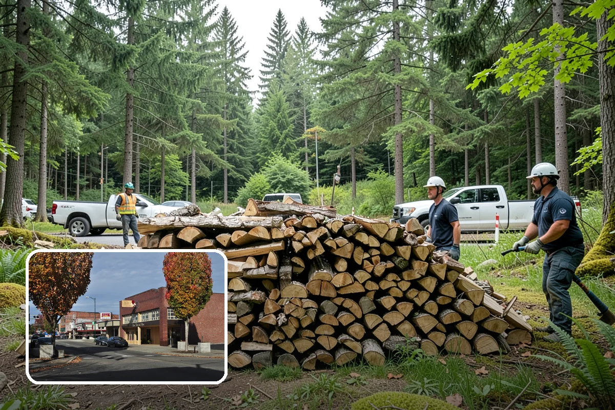 Campground Firewood in Puyallup, Pierce County, WA - Bundles and bulk volumes to fit your operation