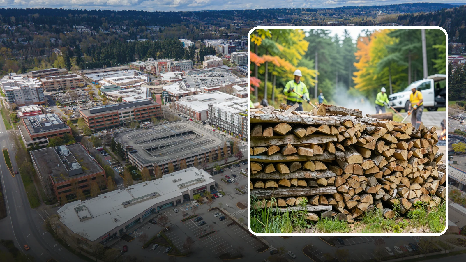 Campground Firewood in Redmond, King County, WA - We supply Pacific Northwest campgrounds with bundled and bulk firewood that keeps camp stores and sites stocked all season.