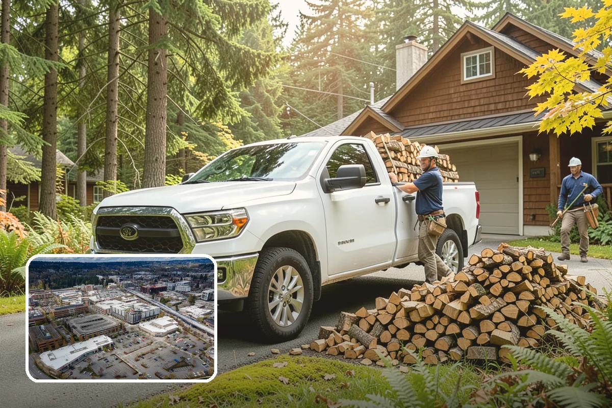 Campground Firewood in Redmond, King County, WA - Bundles and bulk volumes to fit your operation