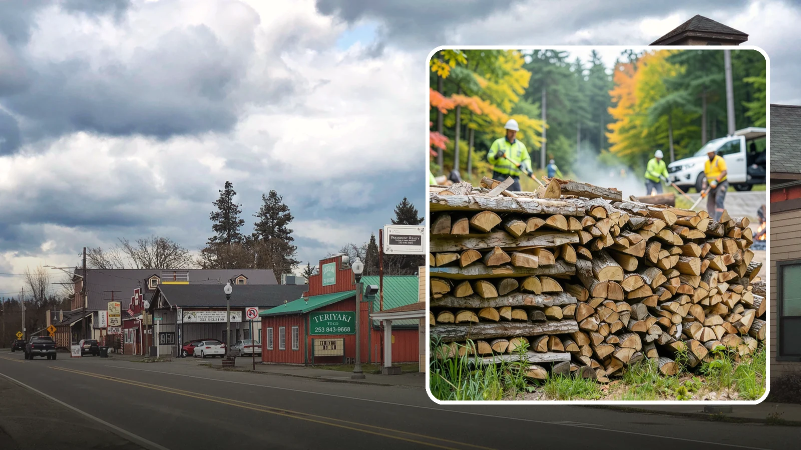 Campground Firewood in Roy, Pierce County, WA - We supply Pacific Northwest campgrounds with bundled and bulk firewood that keeps camp stores and sites stocked all season.