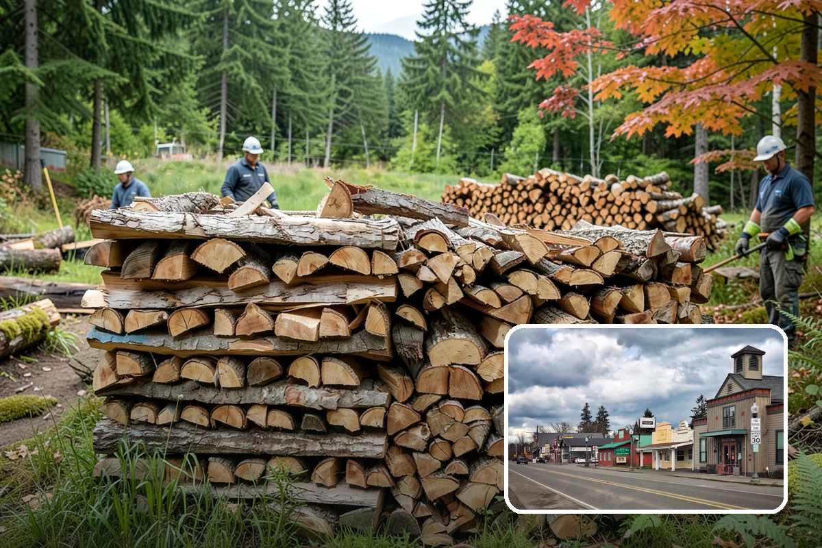 Campground Firewood in Roy, Pierce County, WA - Bundles and bulk volumes to fit your operation