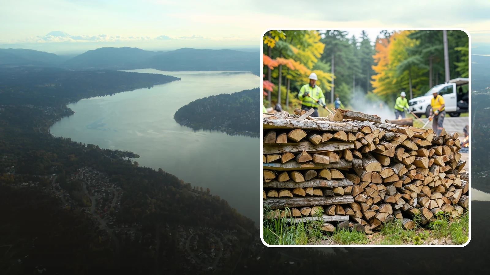 Campground Firewood in Sammamish, King County, WA - We supply Pacific Northwest campgrounds with bundled and bulk firewood that keeps camp stores and sites stocked all season.