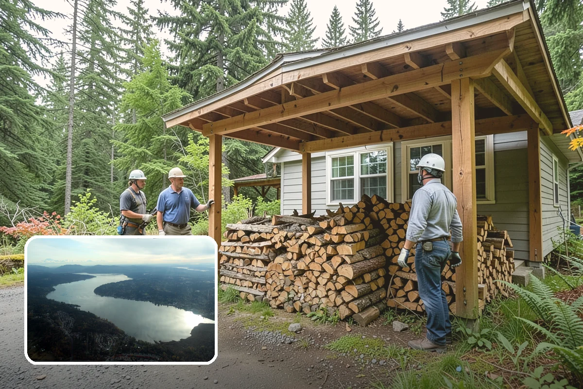 Campground Firewood in Sammamish, King County, WA - Bundles and bulk volumes to fit your operation