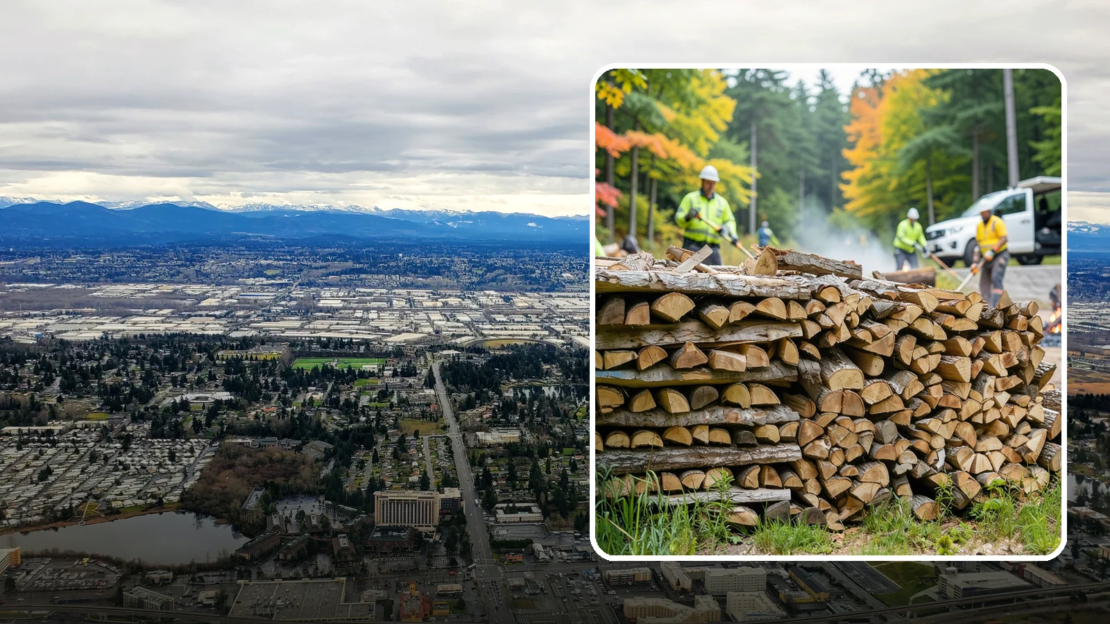 Campground Firewood in SeaTac, WA - We supply Pacific Northwest campgrounds with bundled and bulk firewood that keeps camp stores and sites stocked all season.