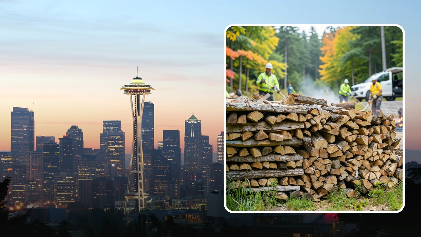 Campground Firewood in Seattle, WA - We supply Pacific Northwest campgrounds with bundled and bulk firewood that keeps camp stores and sites stocked all season.