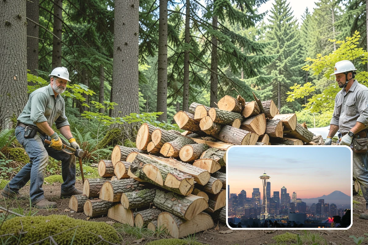 Campground Firewood in Seattle, WA - Bundles and bulk volumes to fit your operation