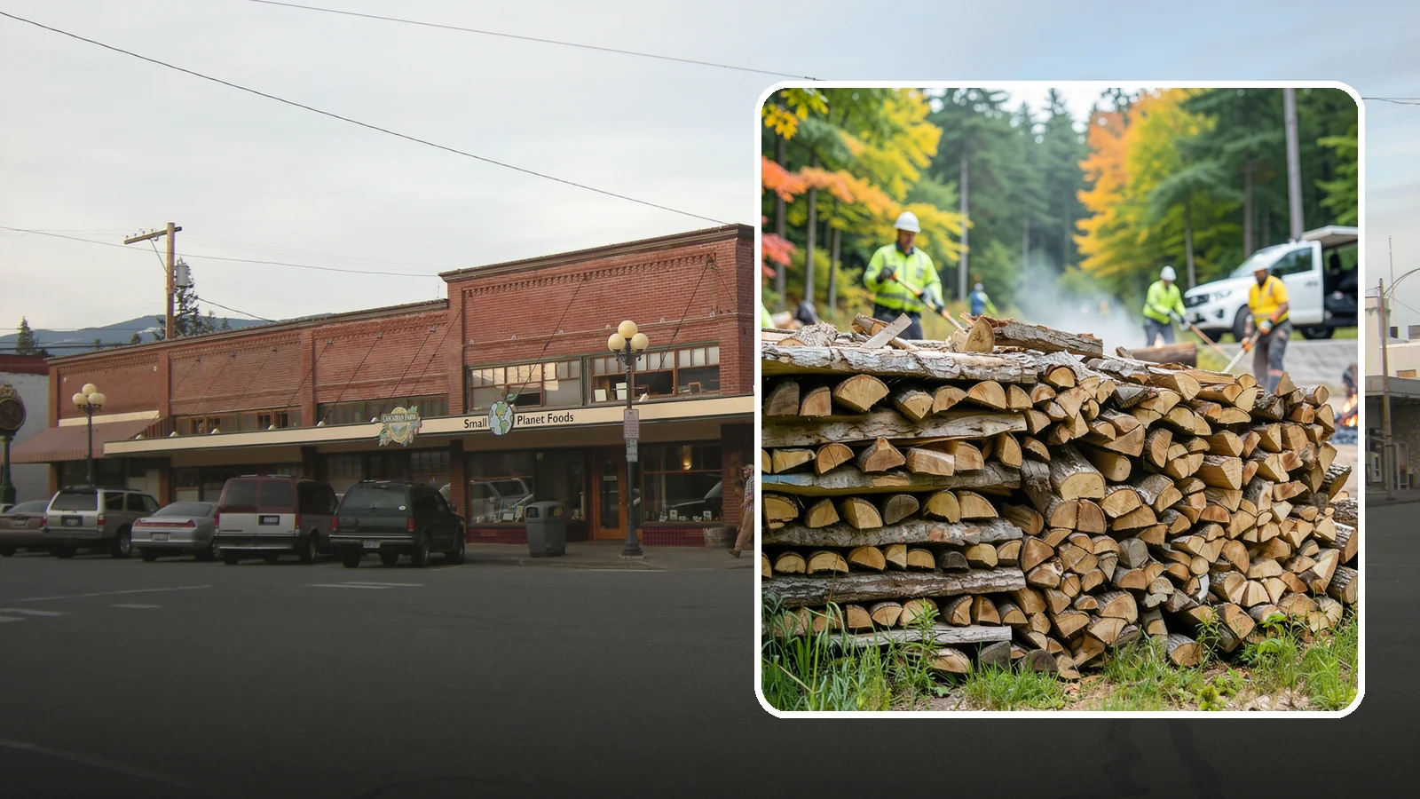 Campground Firewood in Sedro-Woolley, Skagit County, WA - We supply Pacific Northwest campgrounds with bundled and bulk firewood that keeps camp stores and sites stocked all season.