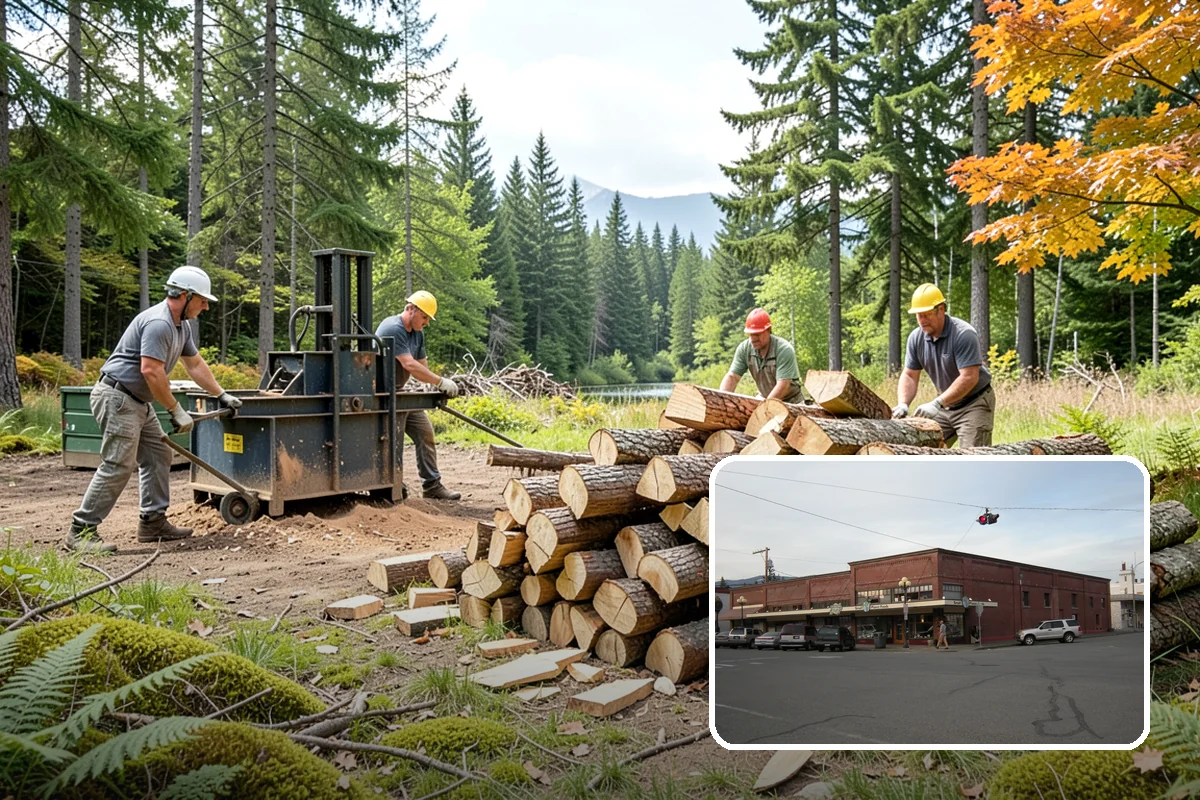 Campground Firewood in Sedro-Woolley, Skagit County, WA - Bundles and bulk volumes to fit your operation