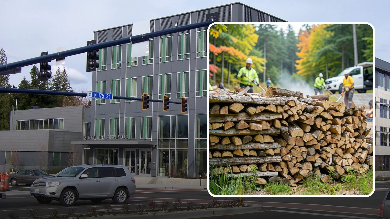 Campground Firewood in Shoreline, King County, WA - We supply Pacific Northwest campgrounds with bundled and bulk firewood that keeps camp stores and sites stocked all season.
