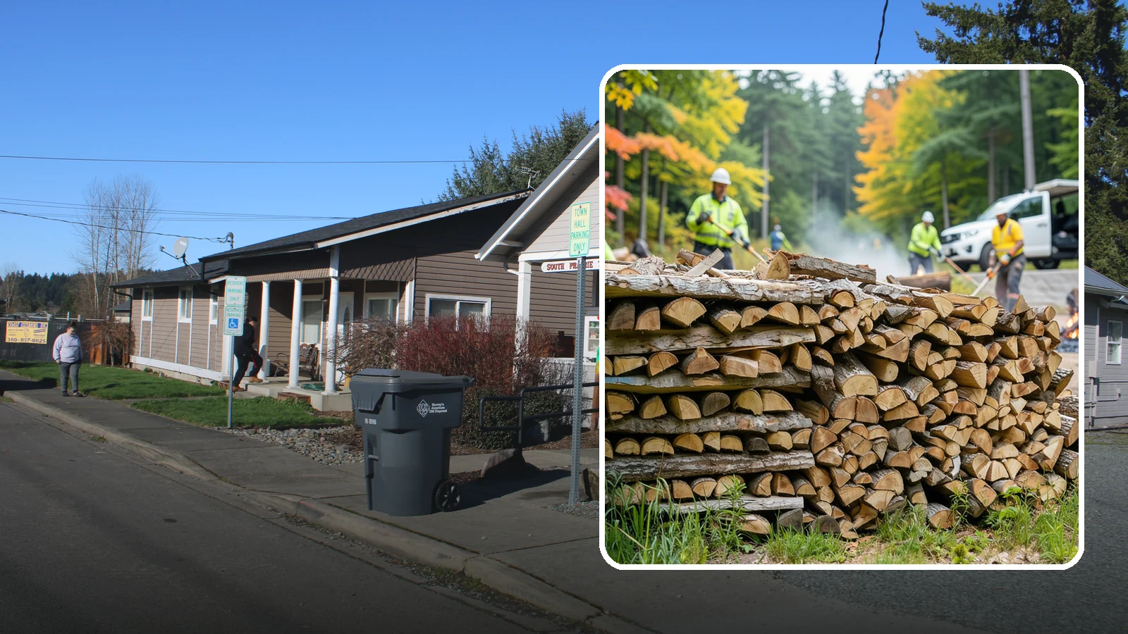 Campground Firewood in South Prairie, Pierce County, WA - We supply Pacific Northwest campgrounds with bundled and bulk firewood that keeps camp stores and sites stocked all season.
