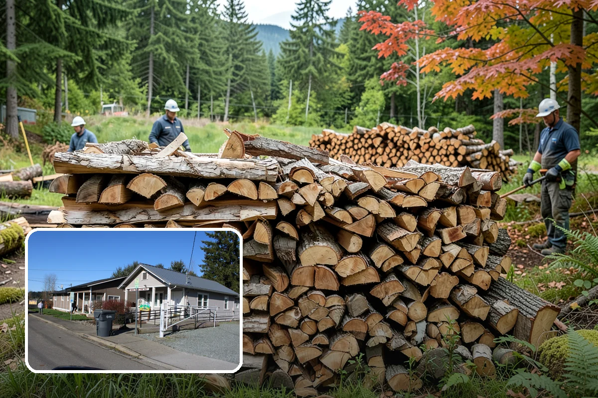 Campground Firewood in South Prairie, Pierce County, WA - Bundles and bulk volumes to fit your operation