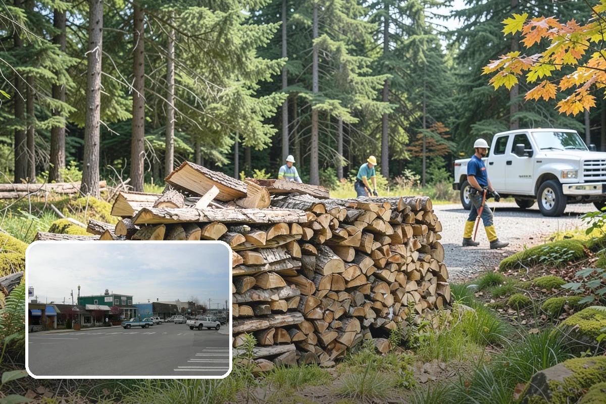 Campground Firewood in Stanwood, Snohomish County, WA - Bundles and bulk volumes to fit your operation