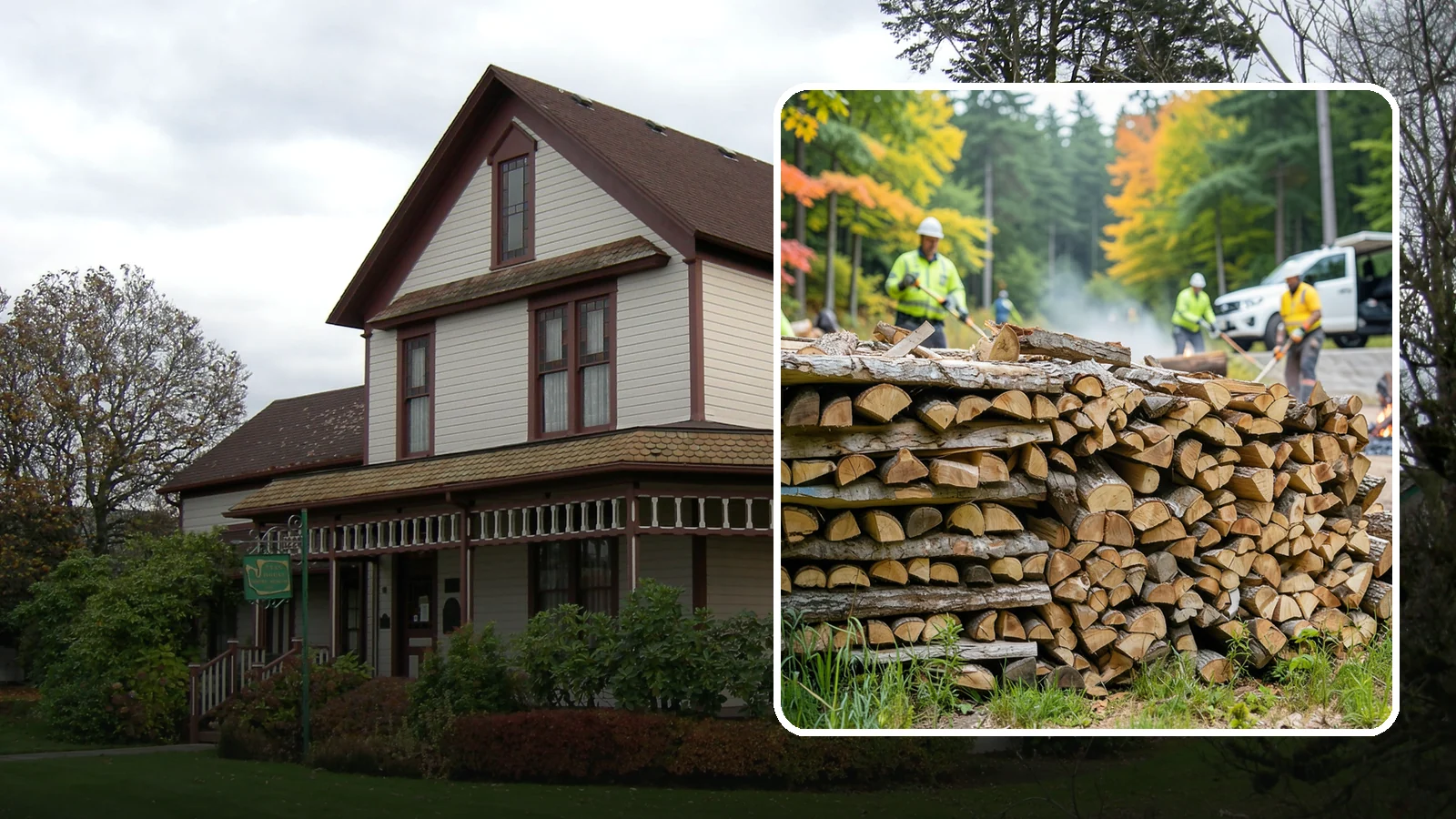 Campground Firewood in Sumner, Pierce County, WA - We supply Pacific Northwest campgrounds with bundled and bulk firewood that keeps camp stores and sites stocked all season.
