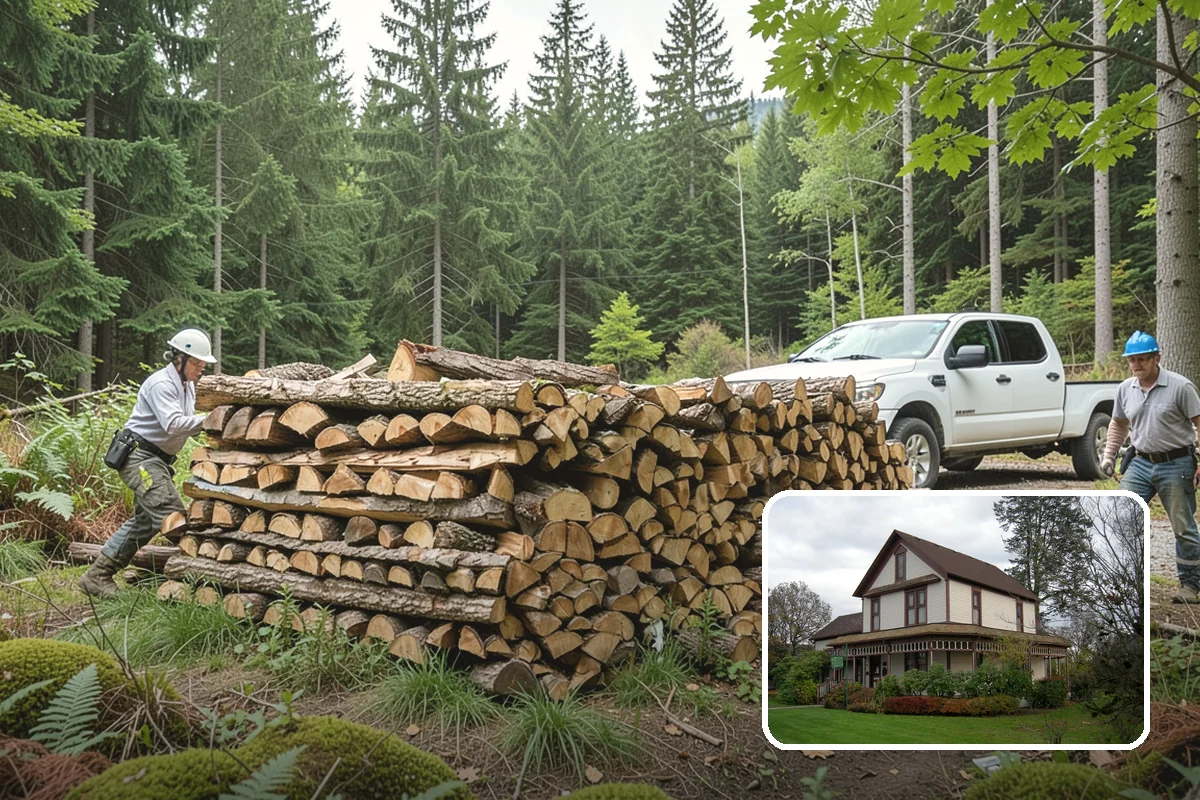 Campground Firewood in Sumner, Pierce County, WA - Bundles and bulk volumes to fit your operation