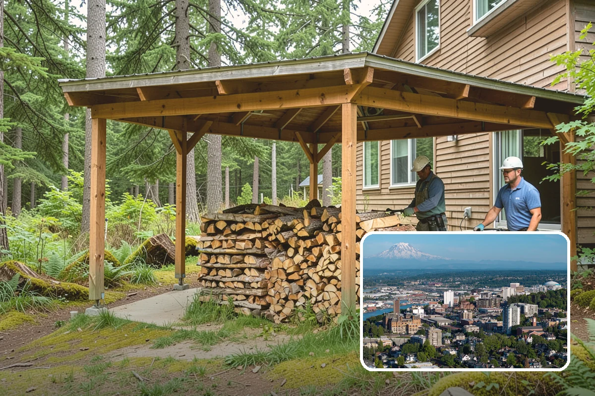 Campground Firewood in Tacoma, Pierce County, WA - Bundles and bulk volumes to fit your operation