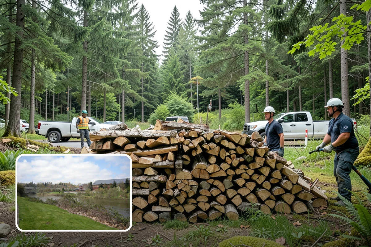 Campground Firewood in Tukwila, King County, WA - Bundles and bulk volumes to fit your operation
