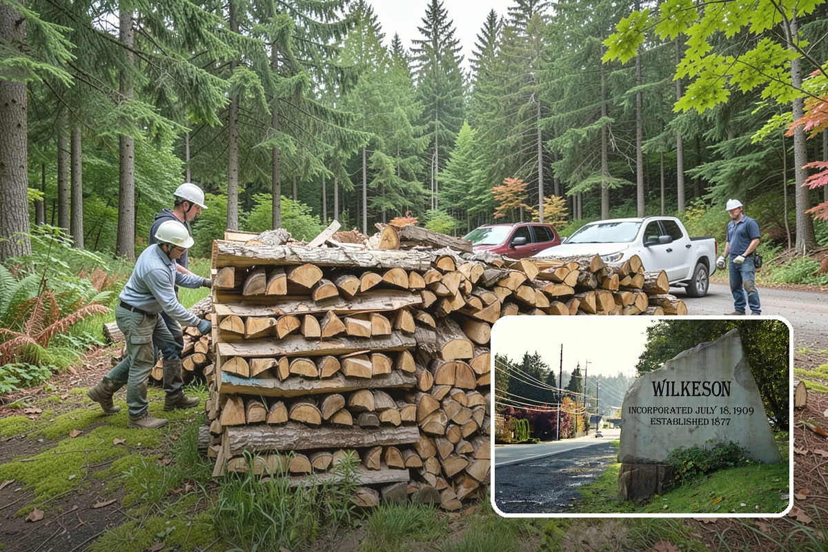 Campground Firewood in Wilkeson, Pierce County, WA - Bundles and bulk volumes to fit your operation