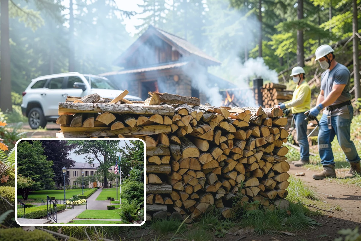 Campground Firewood in Woodinville, King County, WA - Bundles and bulk volumes to fit your operation