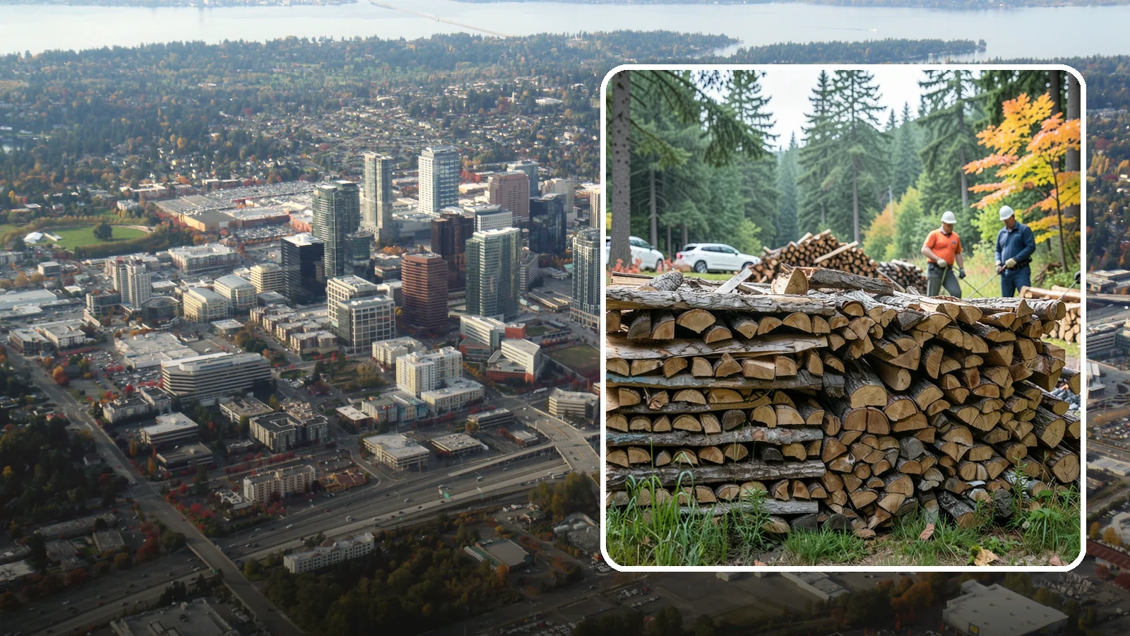 Camping Firewood in Bellevue, King County, WA - Ready-to-burn camping firewood delivered or bundled for trips across the Pacific Northwest.