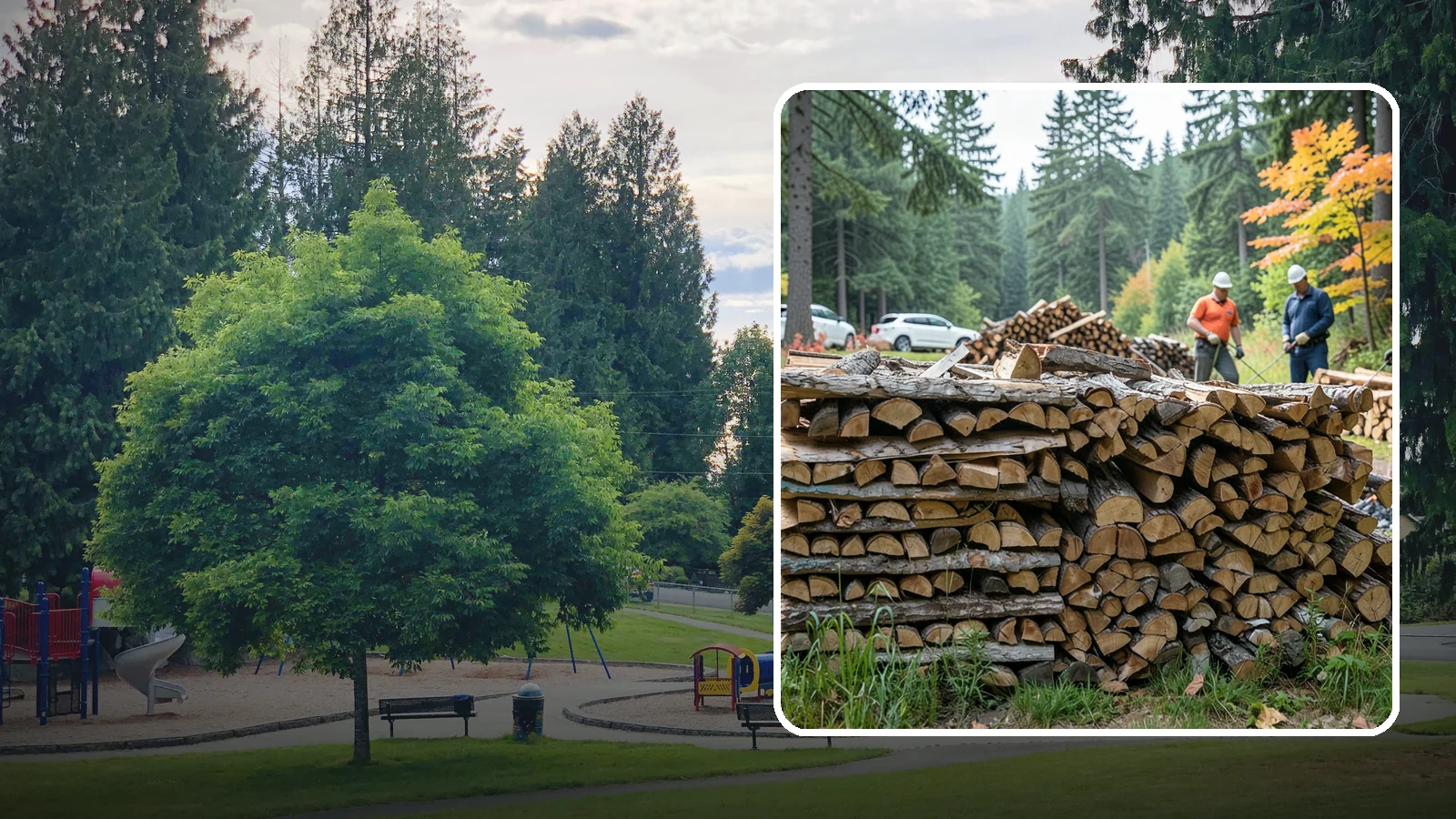 Camping Firewood in Bonney Lake, Pierce County, WA - Ready-to-burn camping firewood delivered or bundled for trips across the Pacific Northwest.
