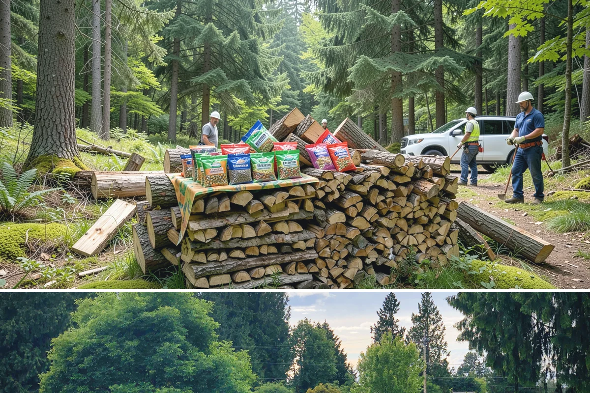 Camping Firewood in Bonney Lake, Pierce County, WA - Demand climbs from late spring through early fall, so reserve ahead for popular summer weekends.