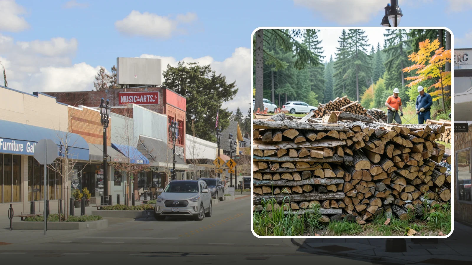 Camping Firewood in Bothell, King County, WA - Ready-to-burn camping firewood delivered or bundled for trips across the Pacific Northwest.