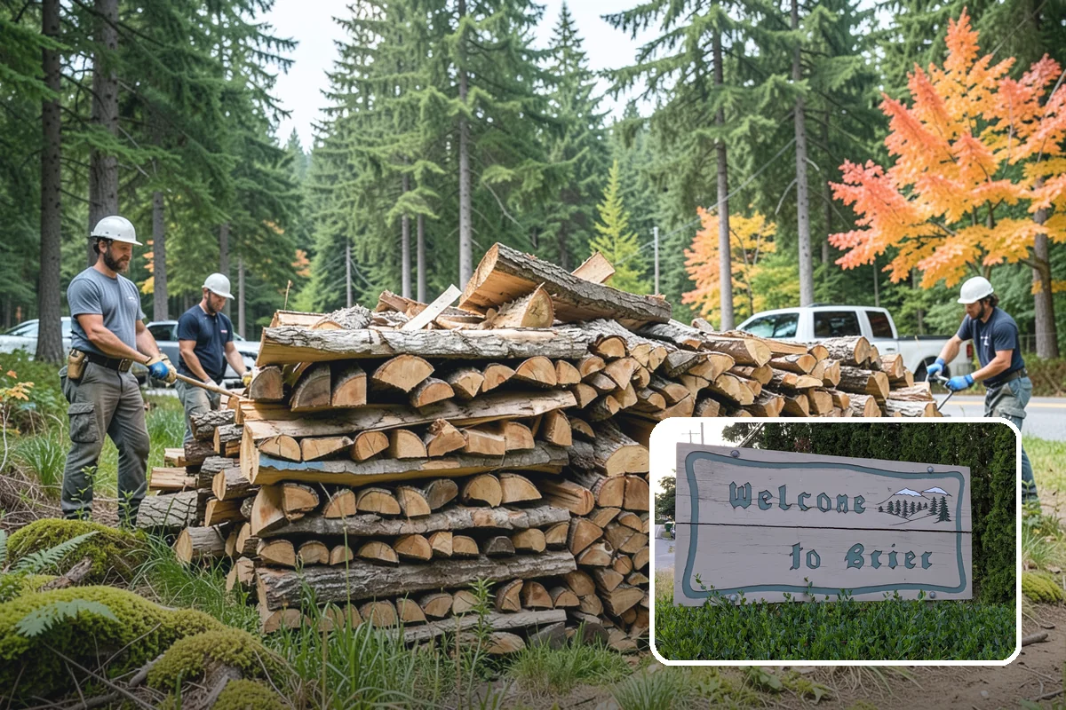 Camping Firewood in Brier, Snohomish County, WA - Lights quickly even in damp PNW conditions