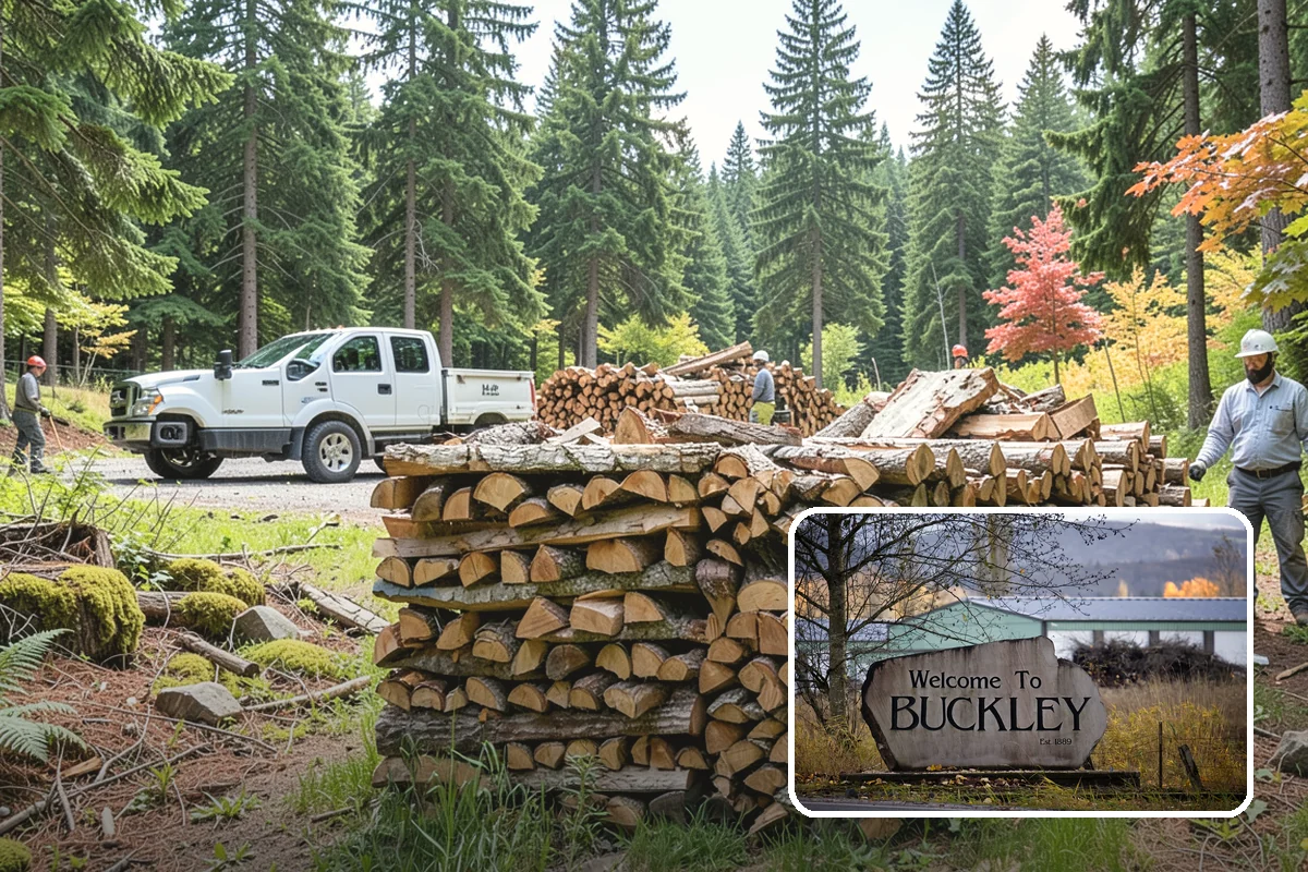 Camping Firewood in Buckley, Pierce County, WA - Lights quickly even in damp PNW conditions