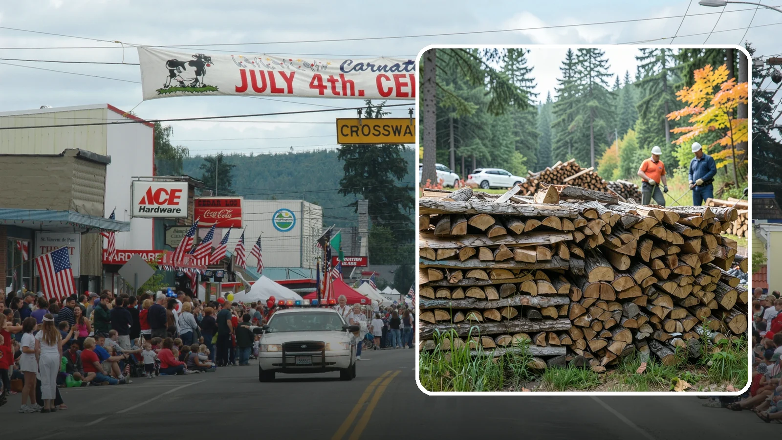 Camping Firewood in Carnation, King County, WA - Ready-to-burn camping firewood delivered or bundled for trips across the Pacific Northwest.