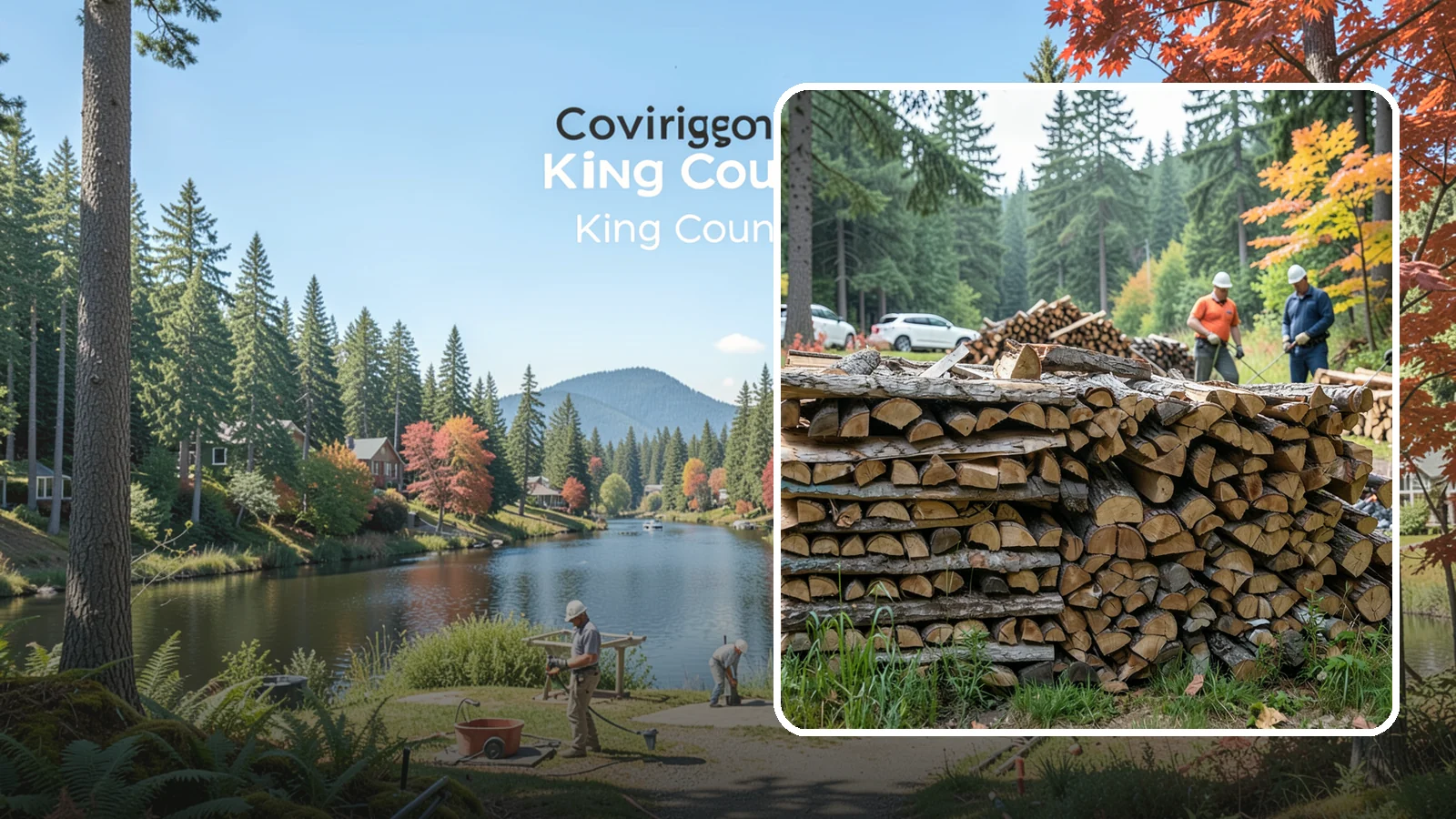 Camping Firewood in Covington, King County, WA - Ready-to-burn camping firewood delivered or bundled for trips across the Pacific Northwest.