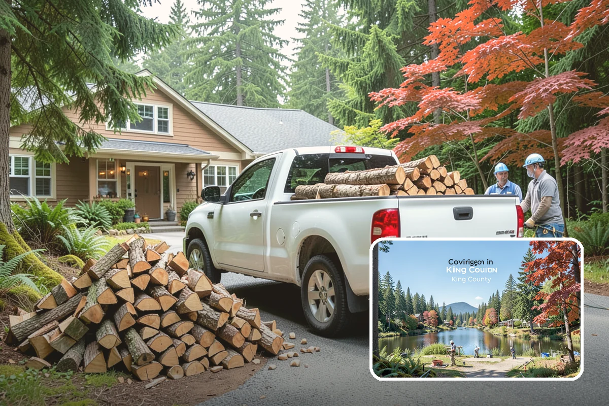 Camping Firewood in Covington, King County, WA - Lights quickly even in damp PNW conditions