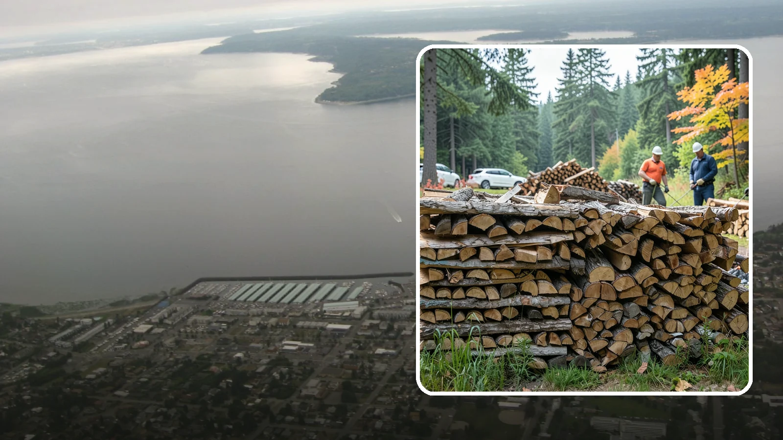 Camping Firewood in Des Moines, King County, WA - Ready-to-burn camping firewood delivered or bundled for trips across the Pacific Northwest.