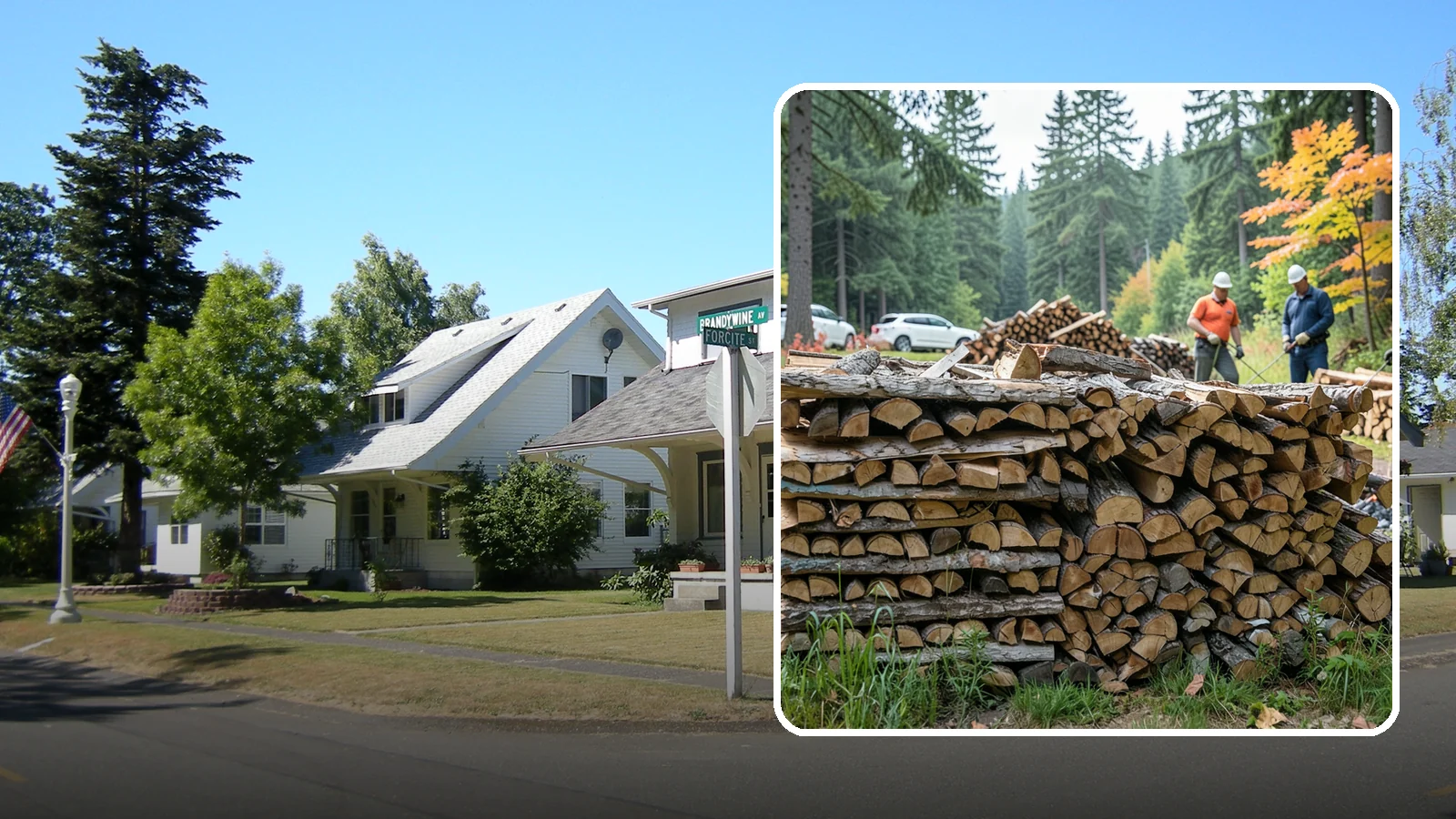 Camping Firewood in DuPont, Pierce County, WA - Ready-to-burn camping firewood delivered or bundled for trips across the Pacific Northwest.
